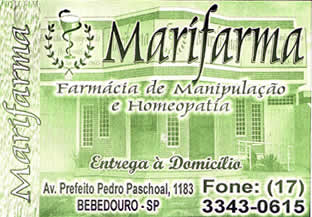 Marifarma Manipulação e Homeopatia Bebedouro SP