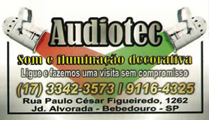 Audiotec Som Luz e DJ Bebedouro SP